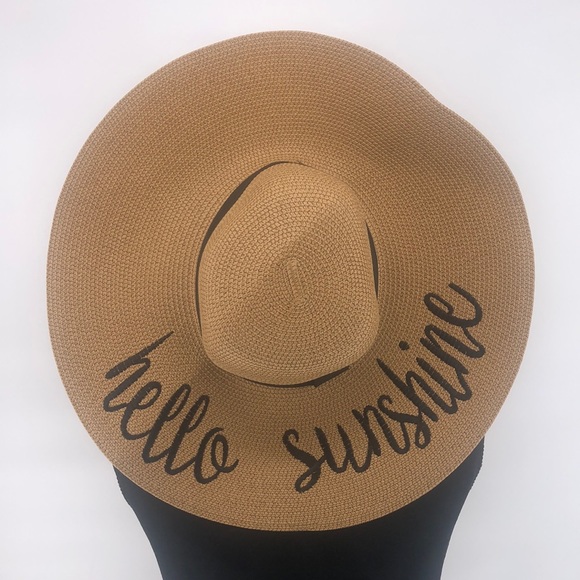 Accessories - Straw Blend Sun Hat